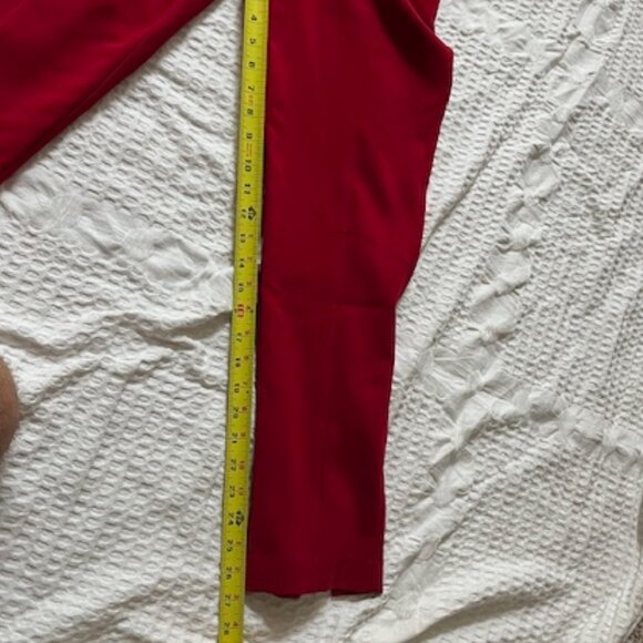 Black Halo Brooklyn Jumpsuit in red Size 0 - Picture 7 of 7